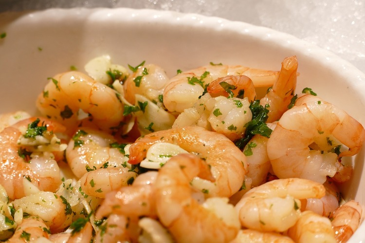 Air Fryer Shrimp Scampi with Parsley Recipe