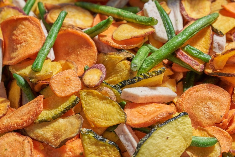 Air Fryer Recipe - Air Fryer Carrot, String Beans and Zucchini Chips